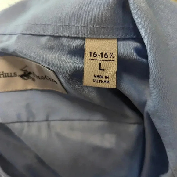 Beverly Hills Polo Club Button Front Shirt L - Picture 6 of 7